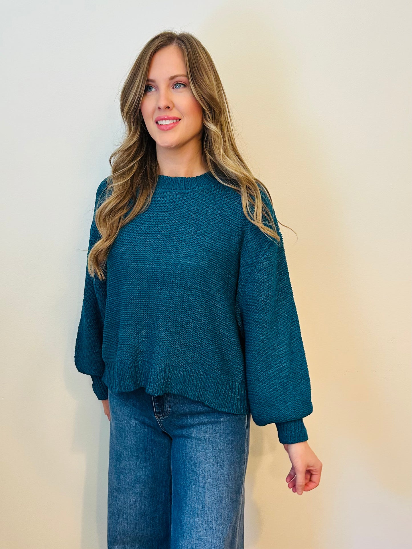 Macy Sweater - Teal