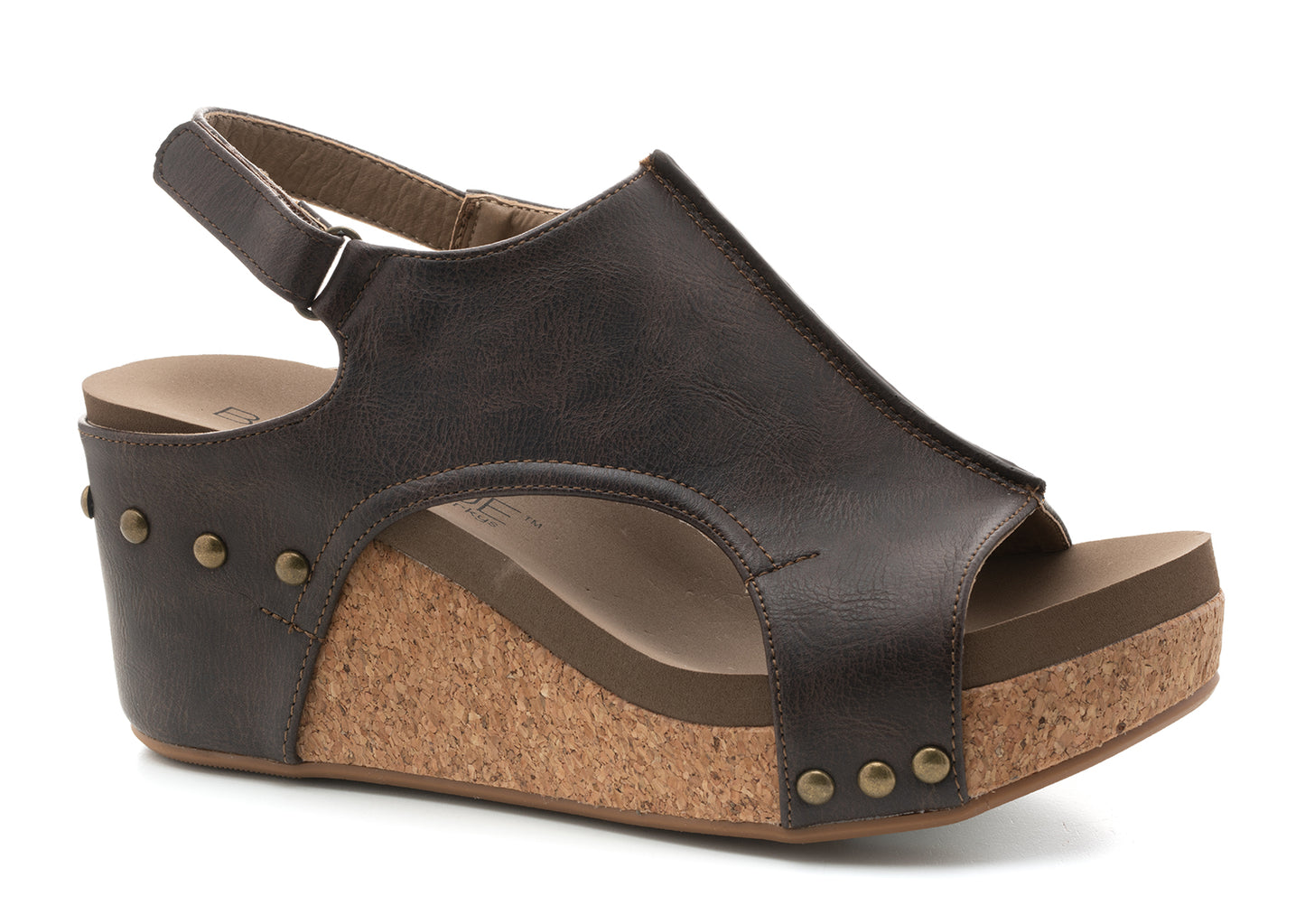 Corkys Carley Wedge - Chocolate Smooth