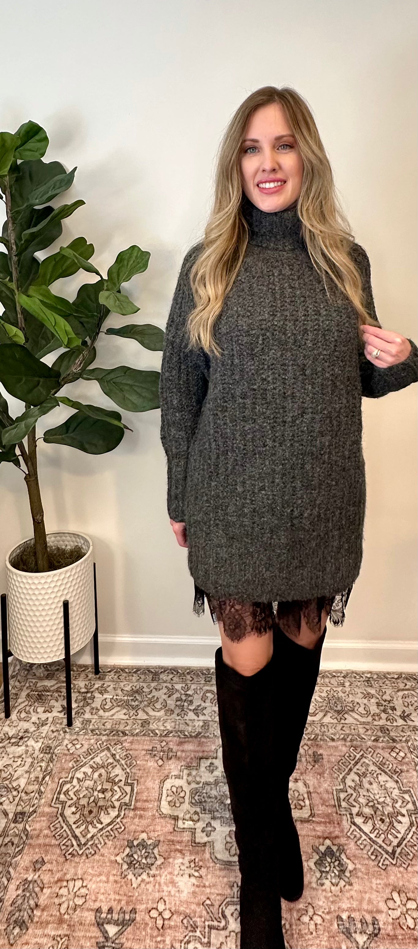 Lace Slip Skirt