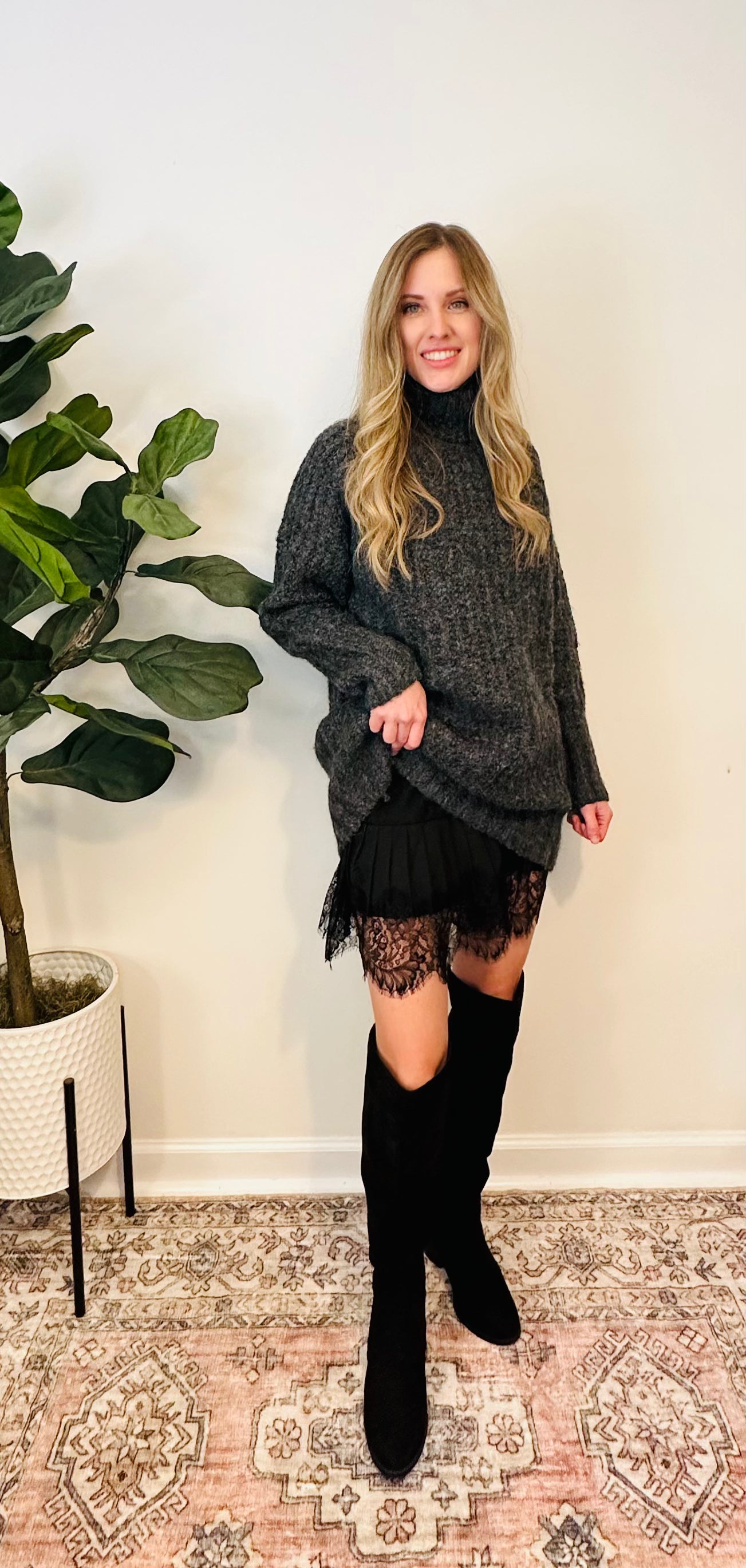 Lace Slip Skirt