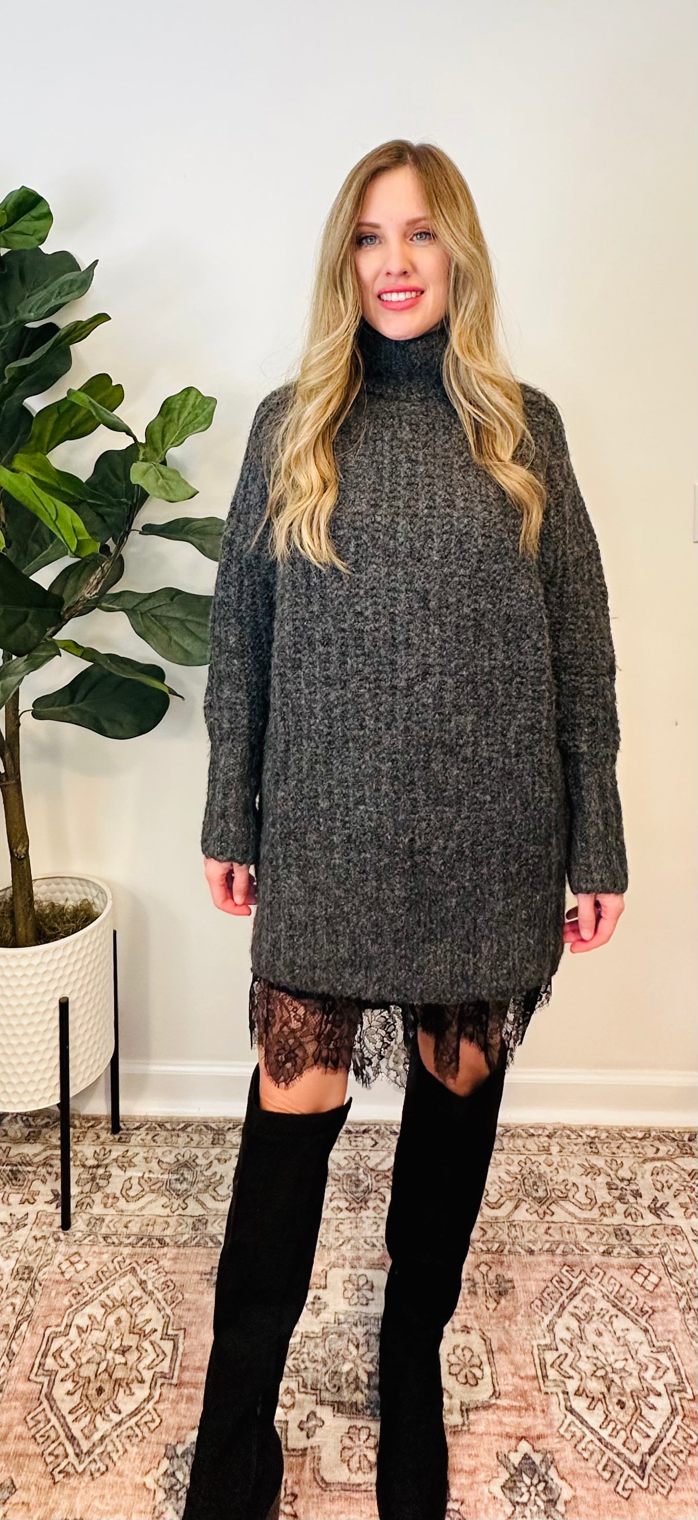 Lace Slip Skirt