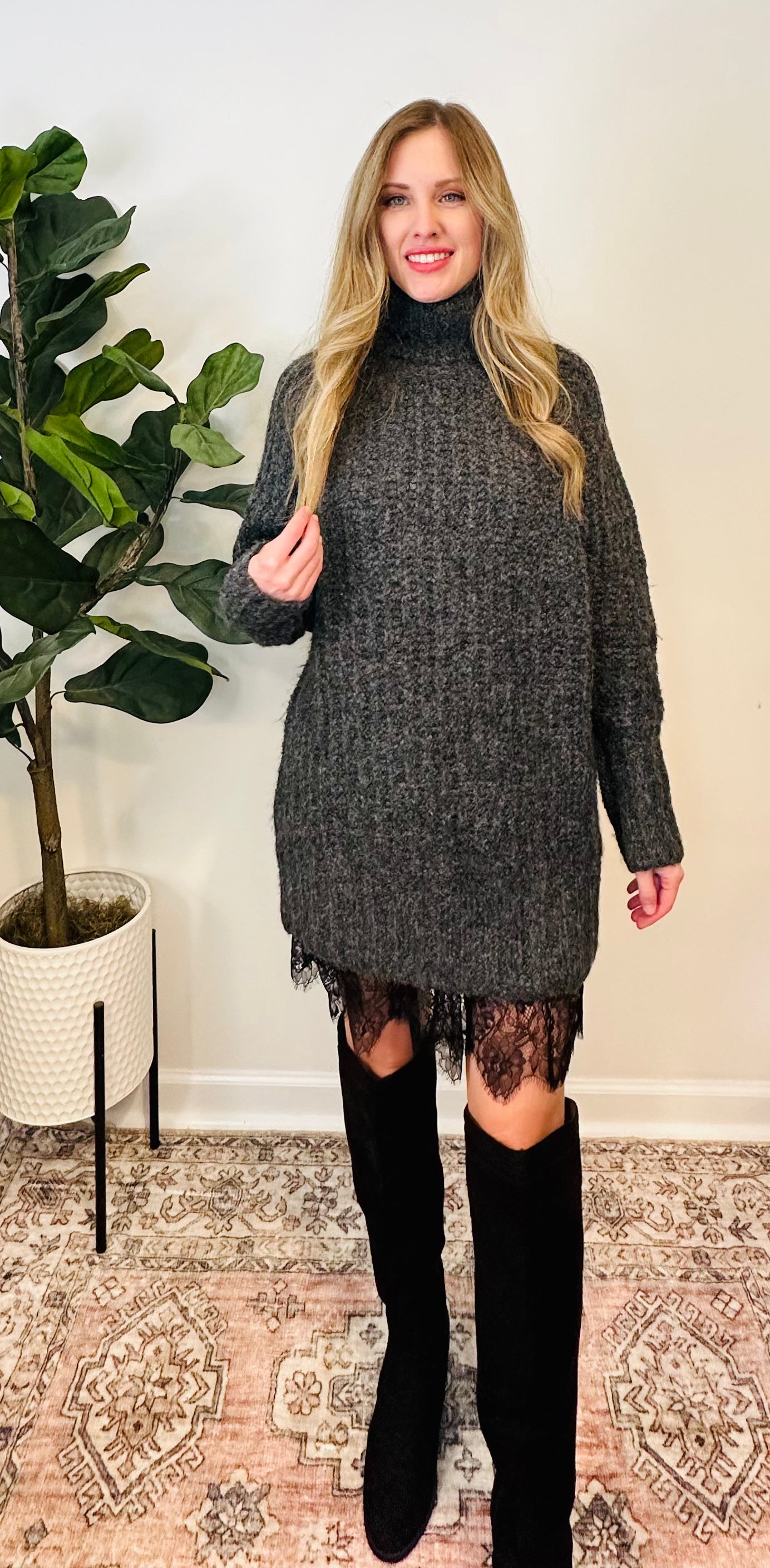 Lace Slip Skirt