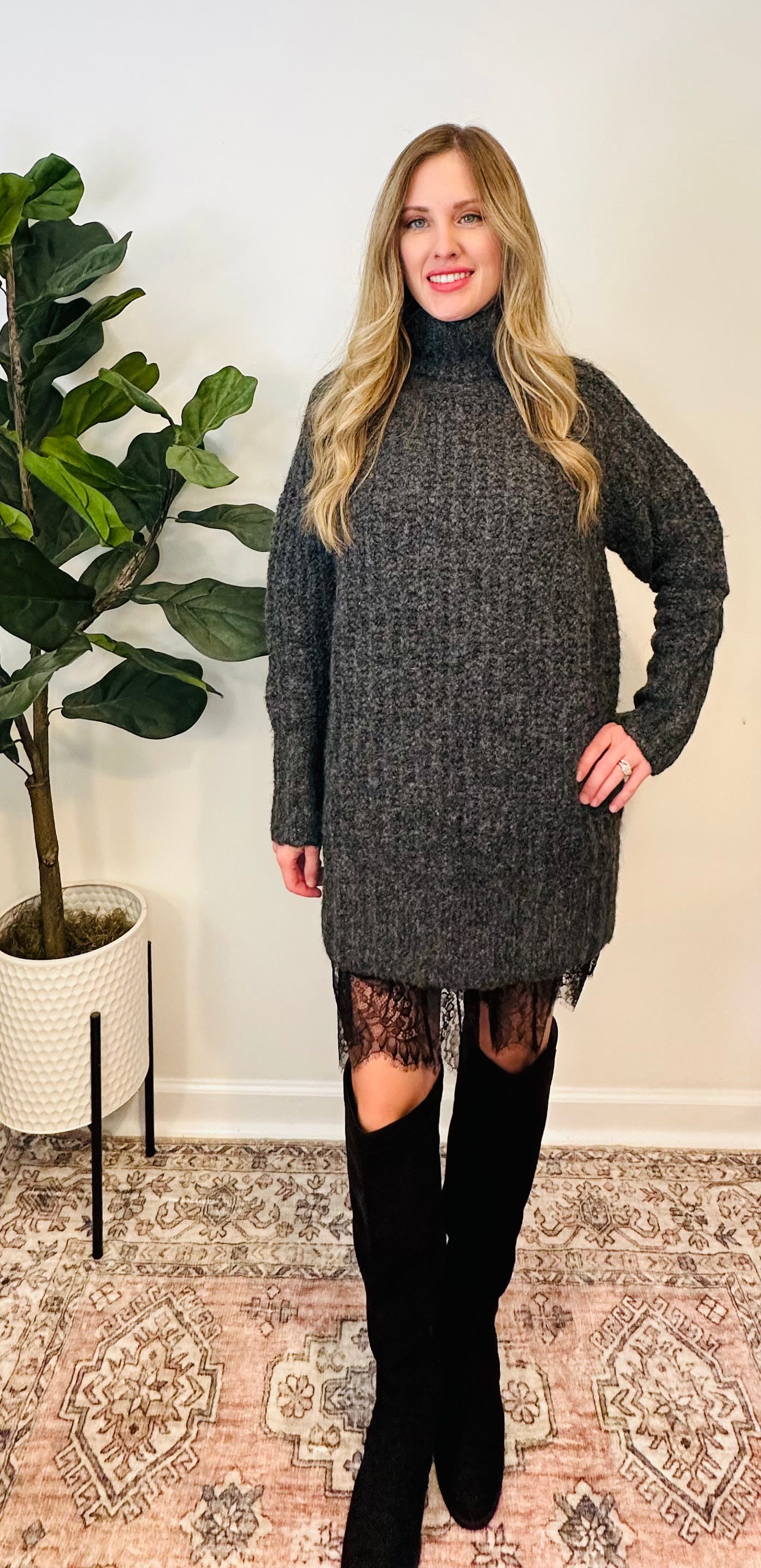 Lace Slip Skirt