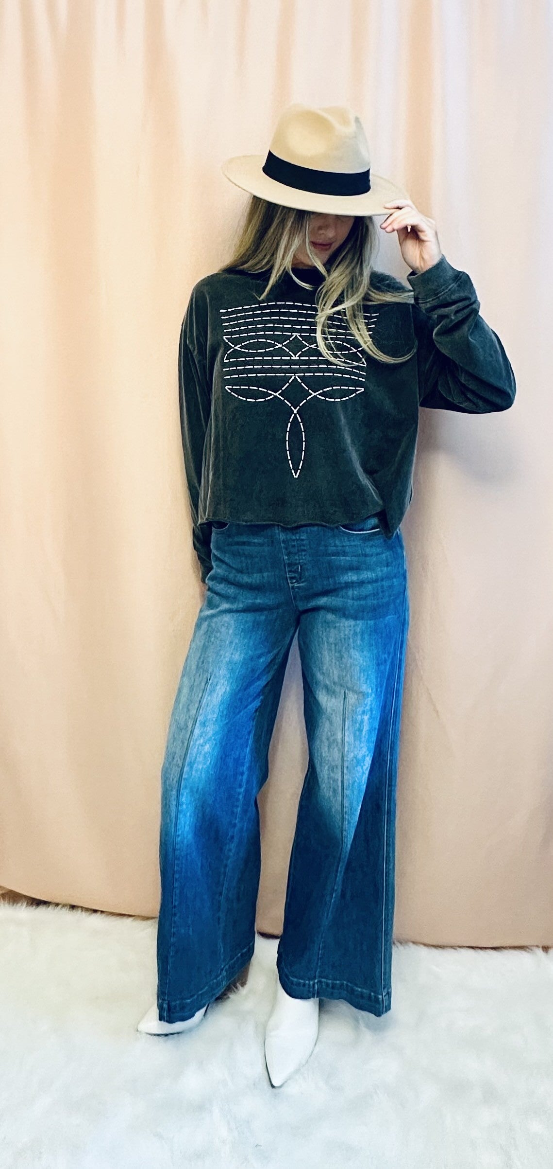 Cowboy Stitch Graphic Tee