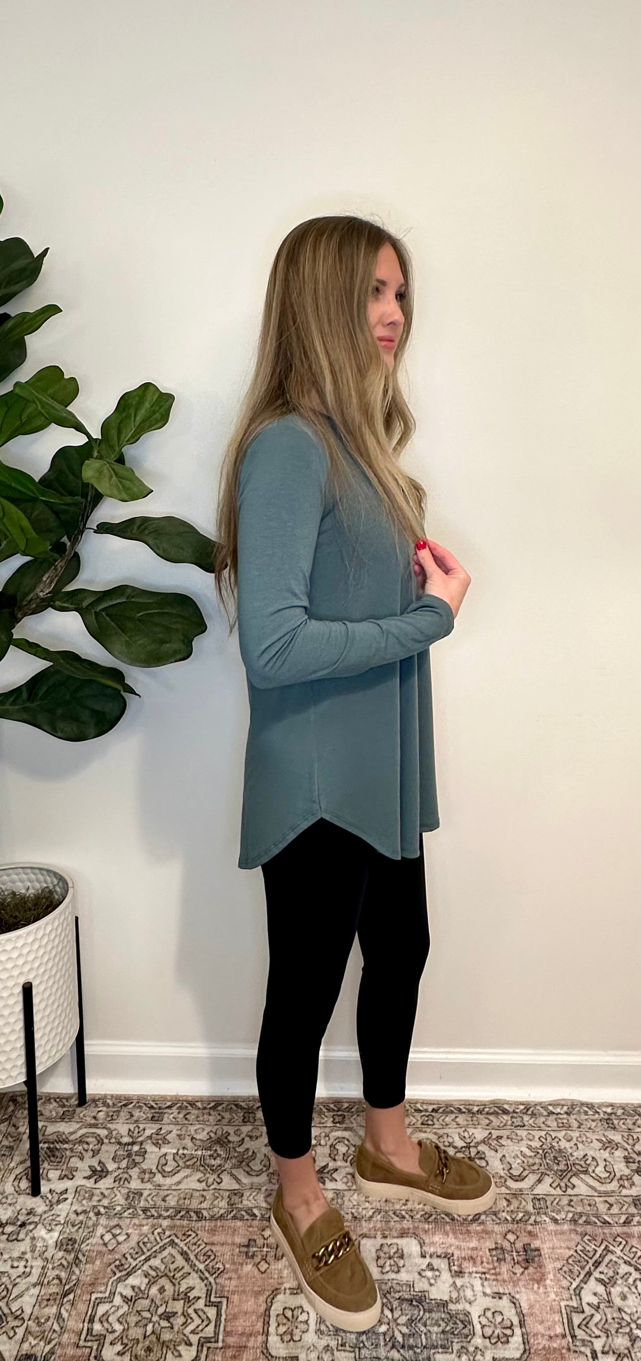 Long Sleeve Basic Must Have Top