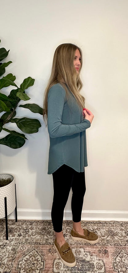 Long Sleeve Basic Must Have Top