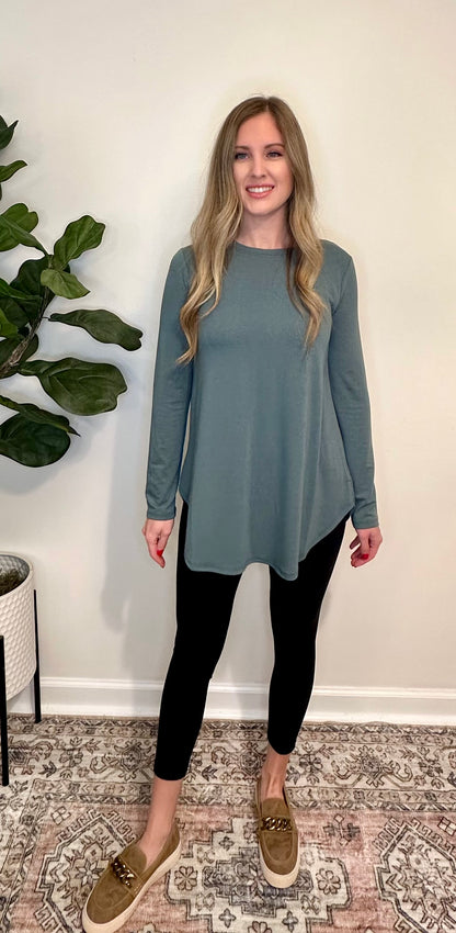 Long Sleeve Basic Must Have Top