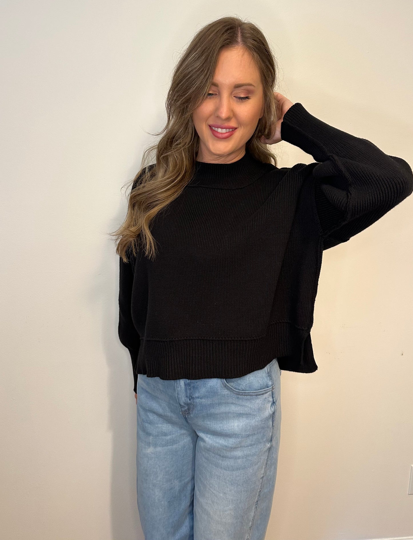 September Sweater - Black