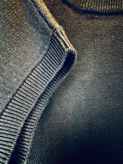Black Sweater Vest