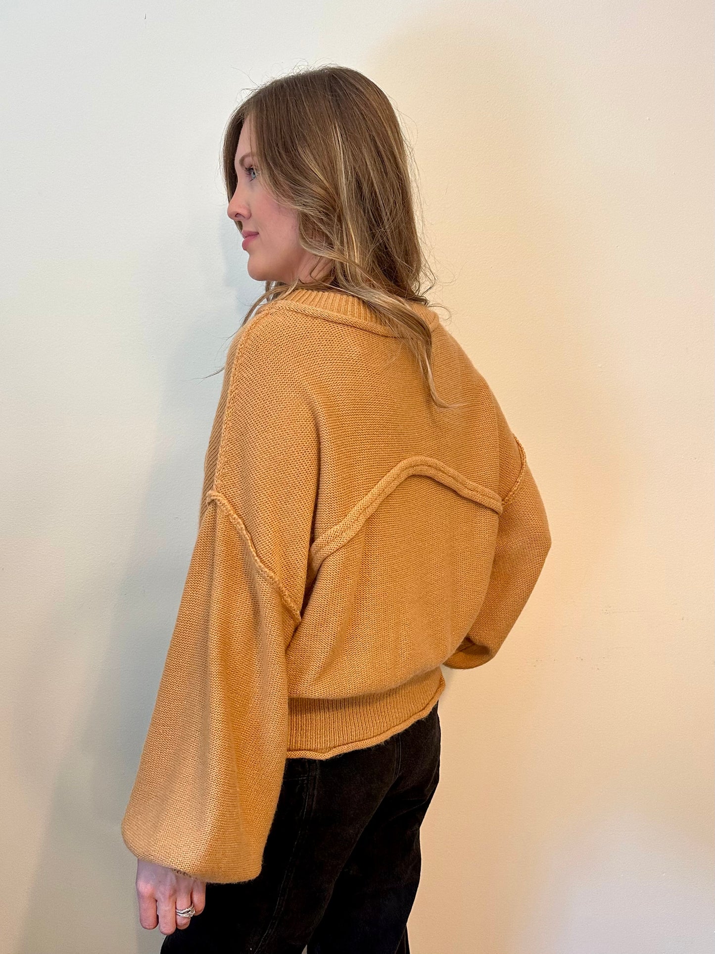 Keep Me Cozy Sweater - Caramel