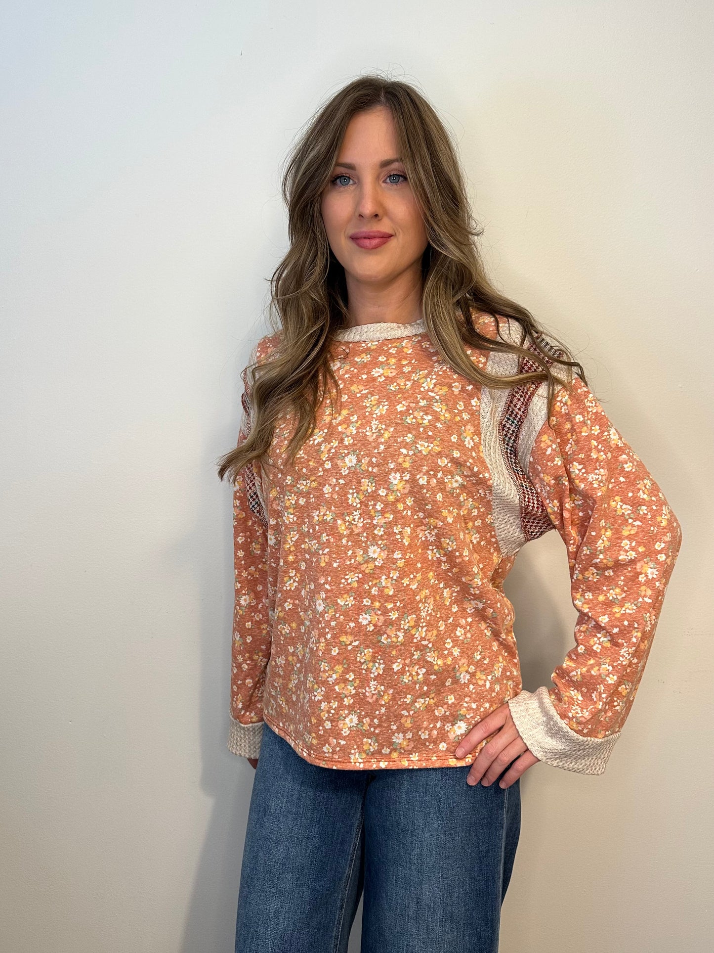 Autumn Florals Top