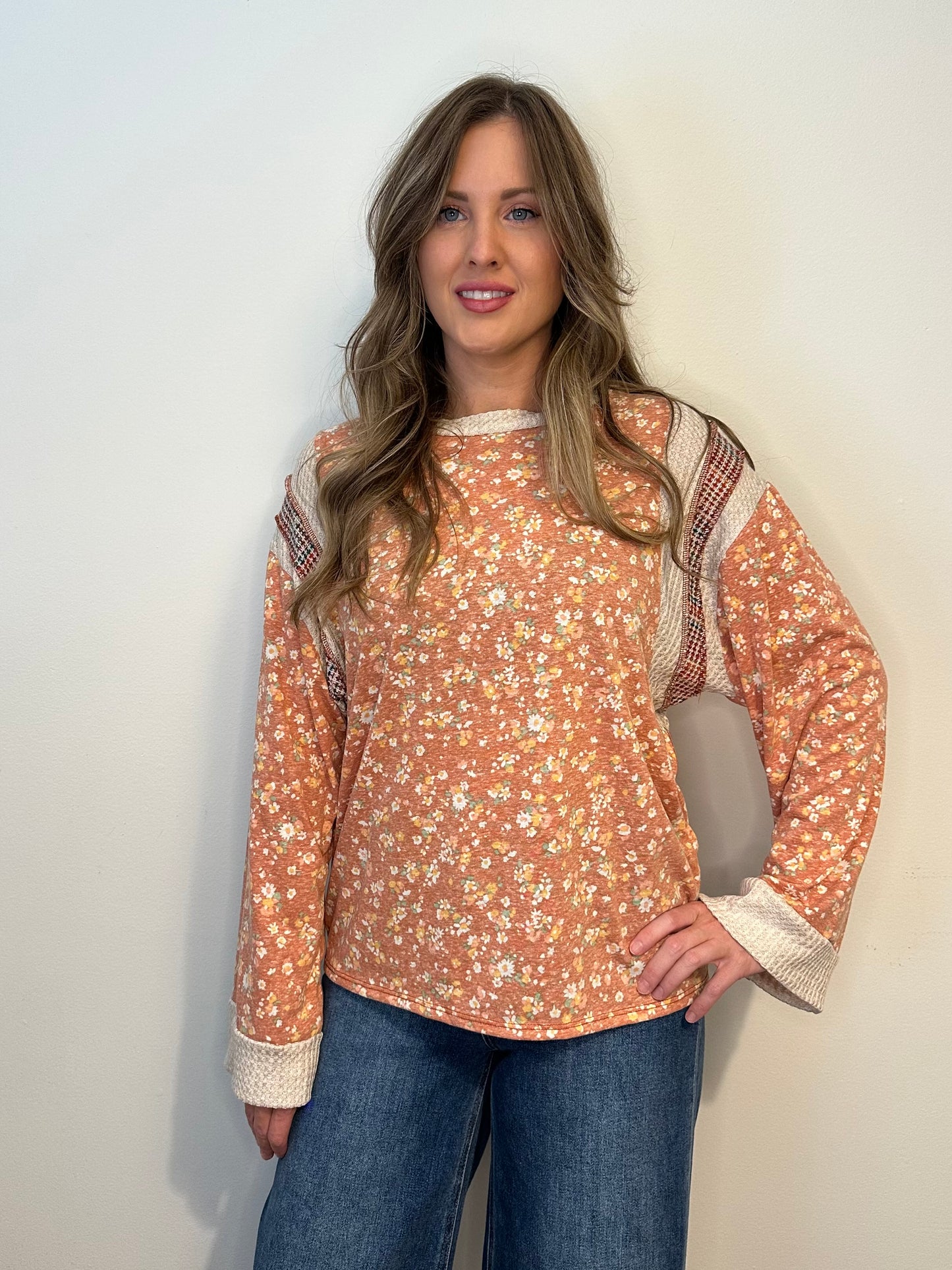 Autumn Florals Top