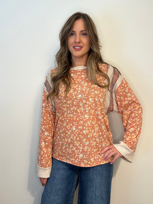 Autumn Florals Top