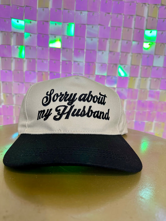 Sorry About My Husband - Black