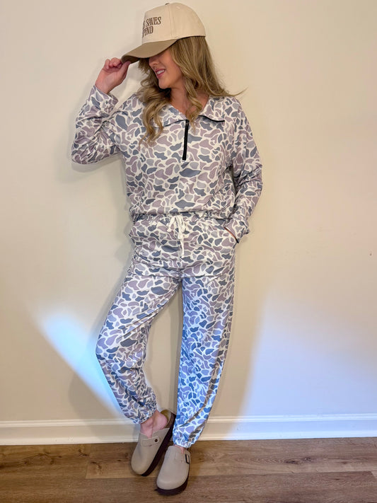 Camo Printed Joggers