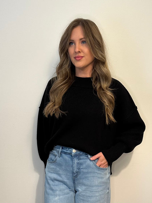 September Sweater - Black