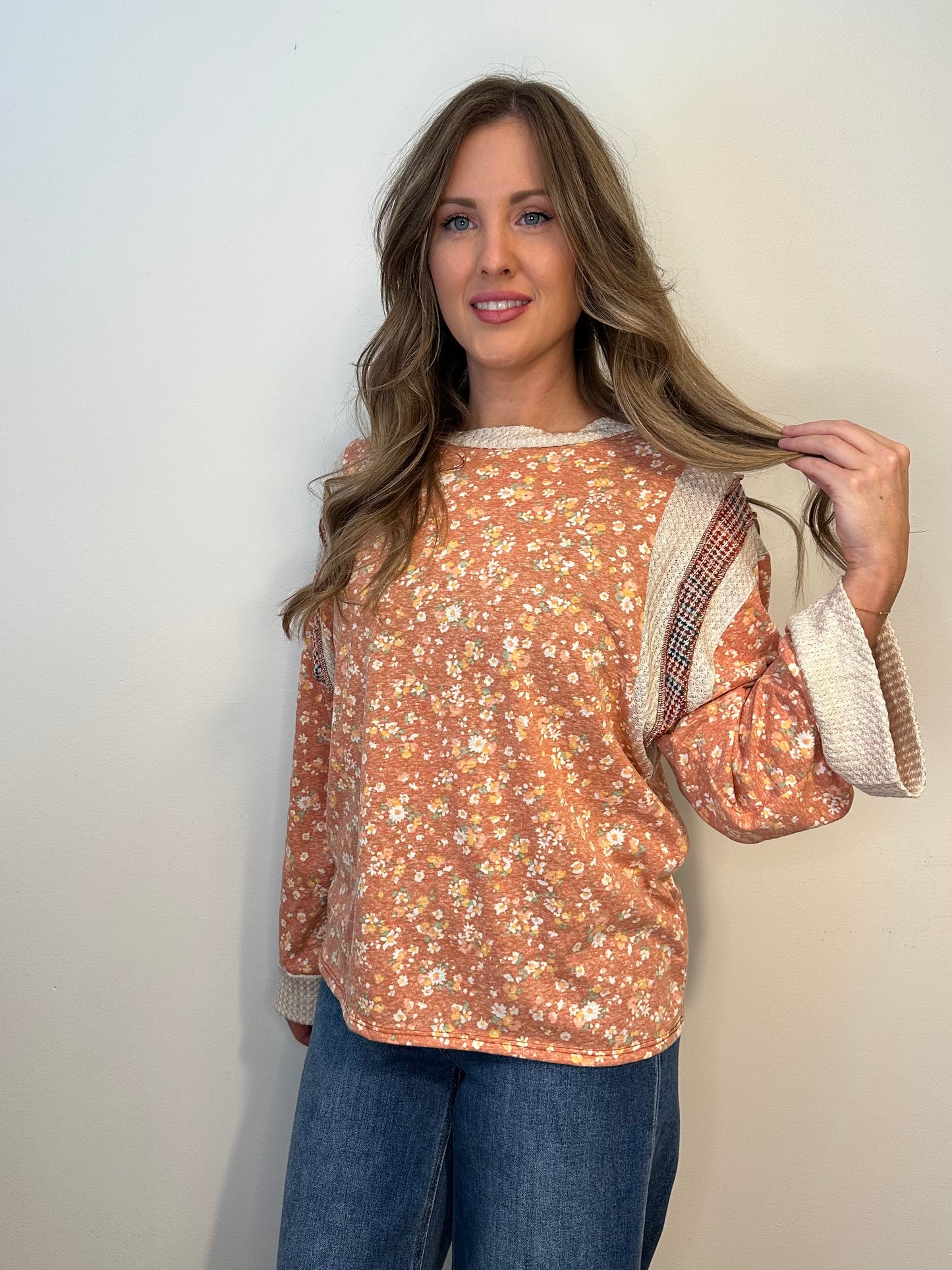 Autumn Florals Top