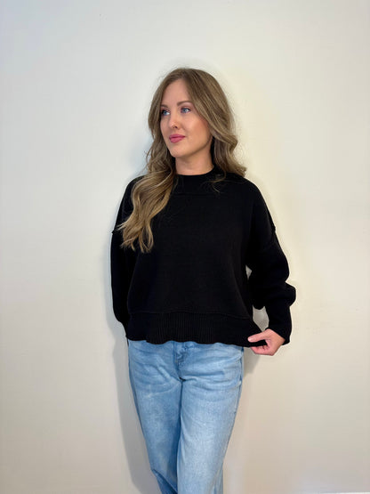 September Sweater - Black