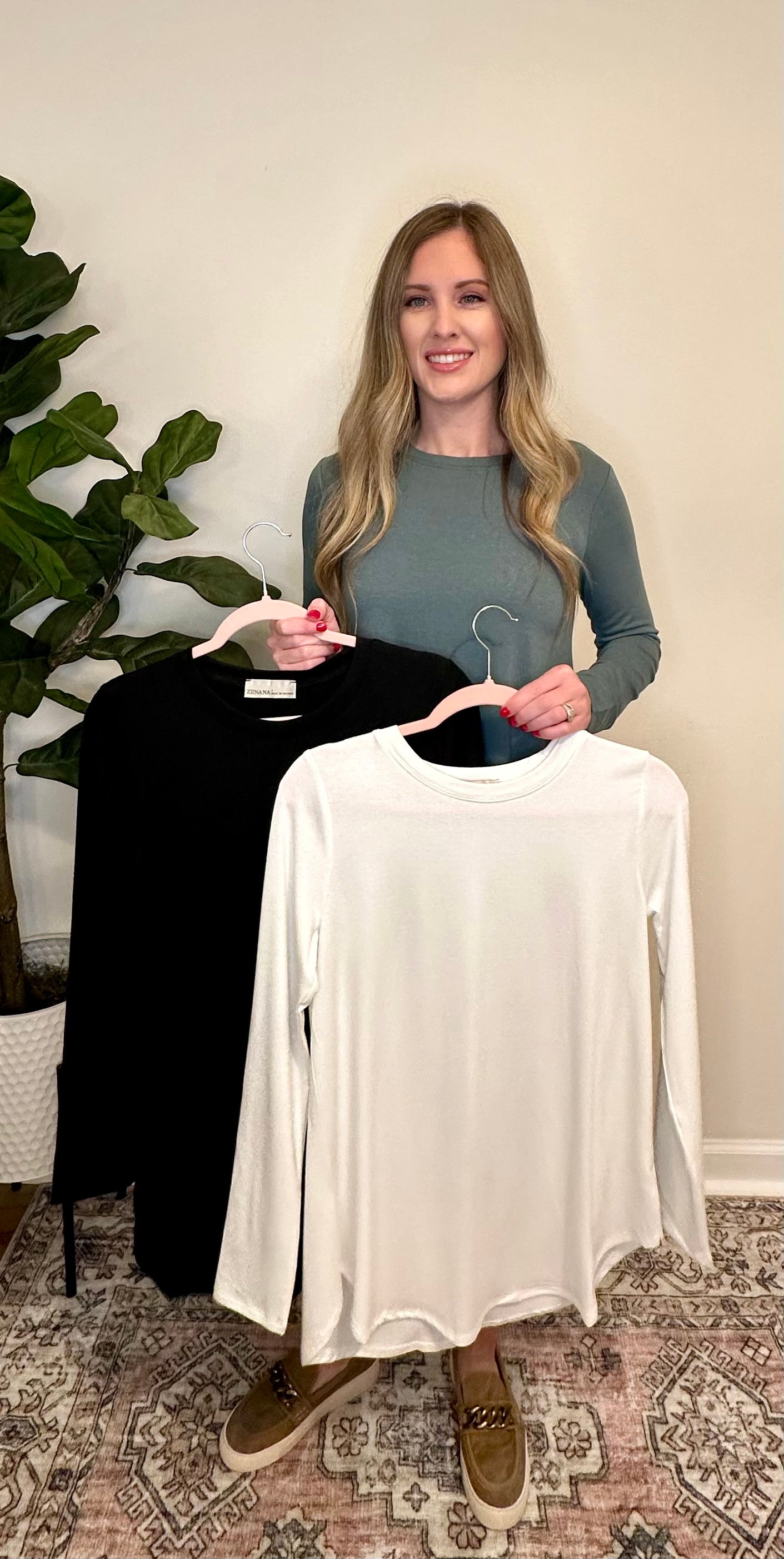 Long Sleeve Basic Must Have Top