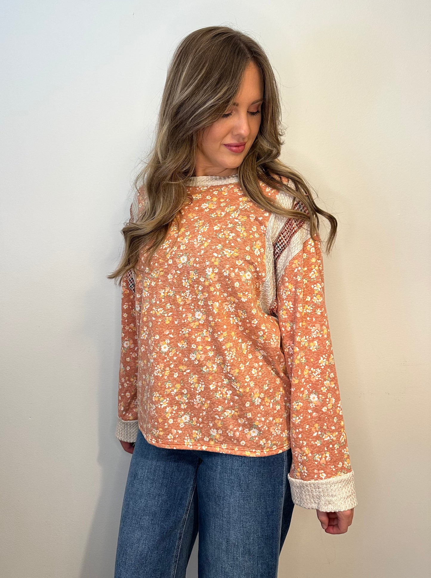Autumn Florals Top