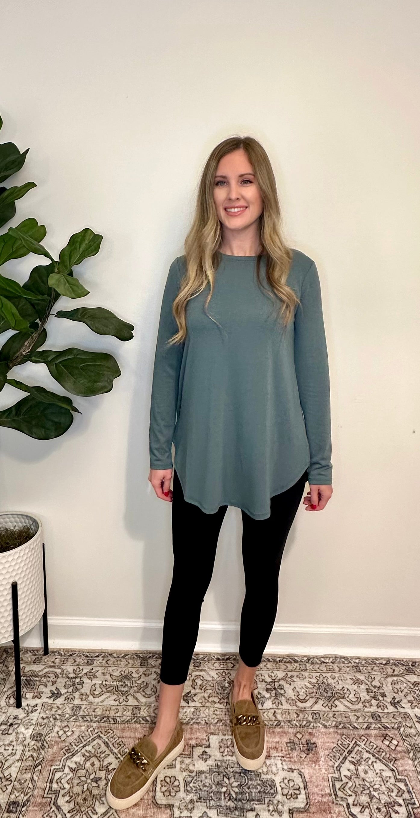 Long Sleeve Basic Must Have Top