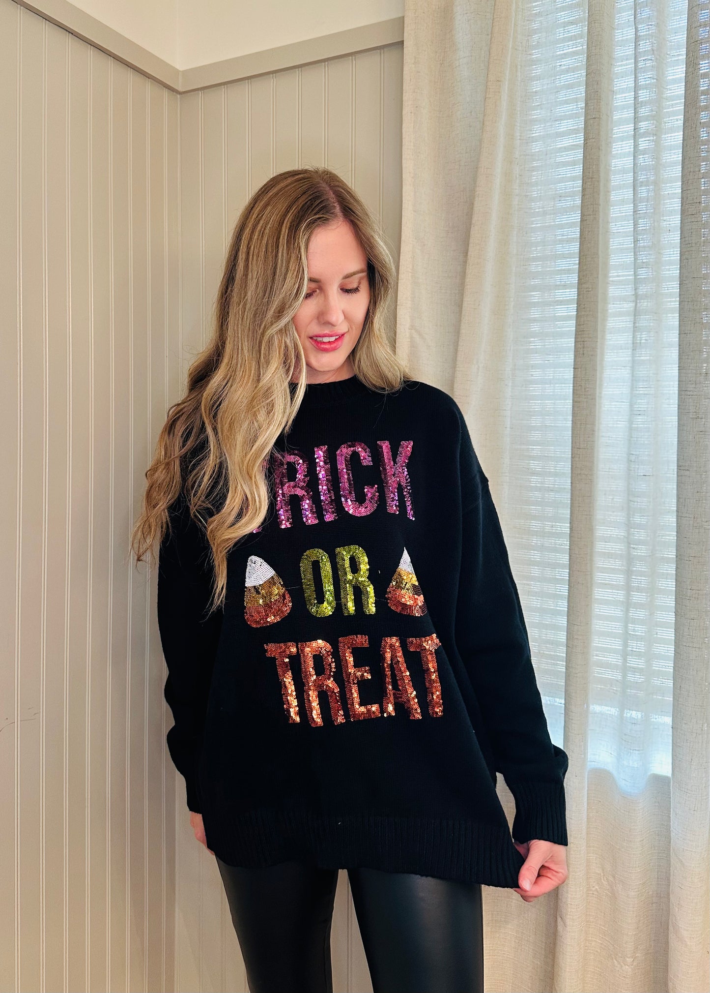 Trick or Treat Sweater