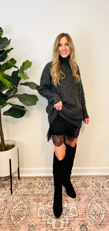 Lace Slip Skirt