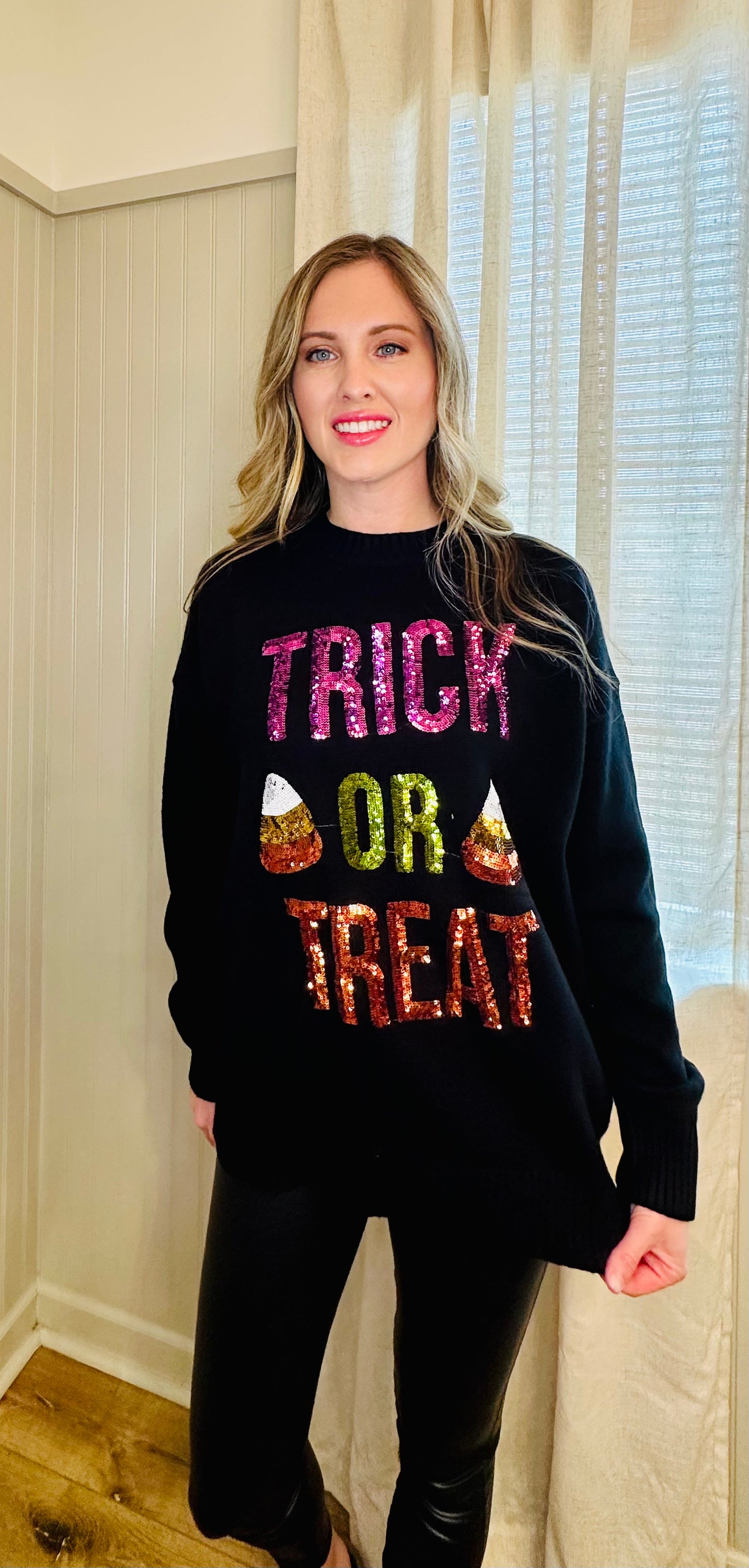 Trick or Treat Sweater