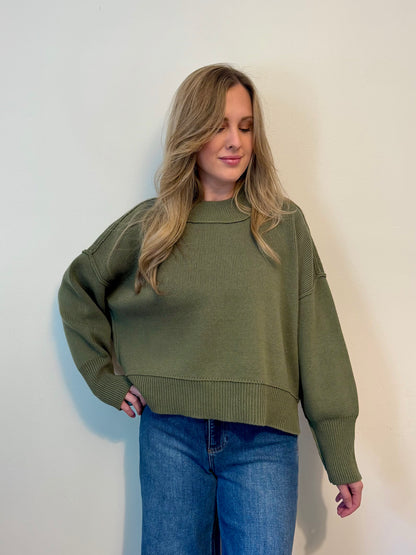 September Sweater - Green