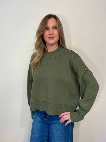 September Sweater - Green