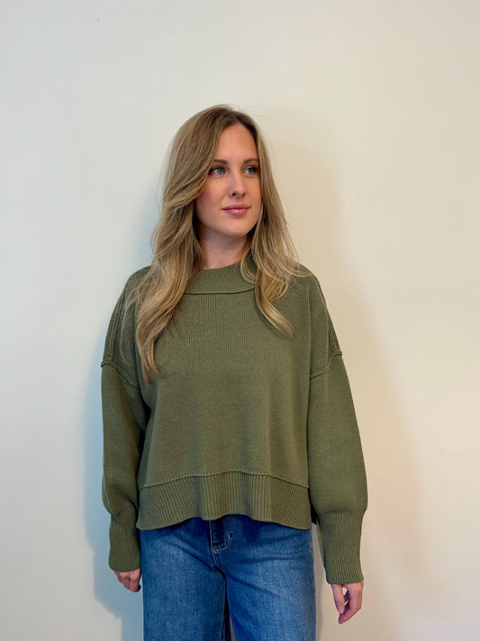 September Sweater - Green
