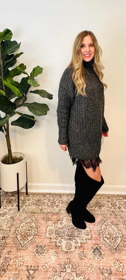 Lace Slip Skirt