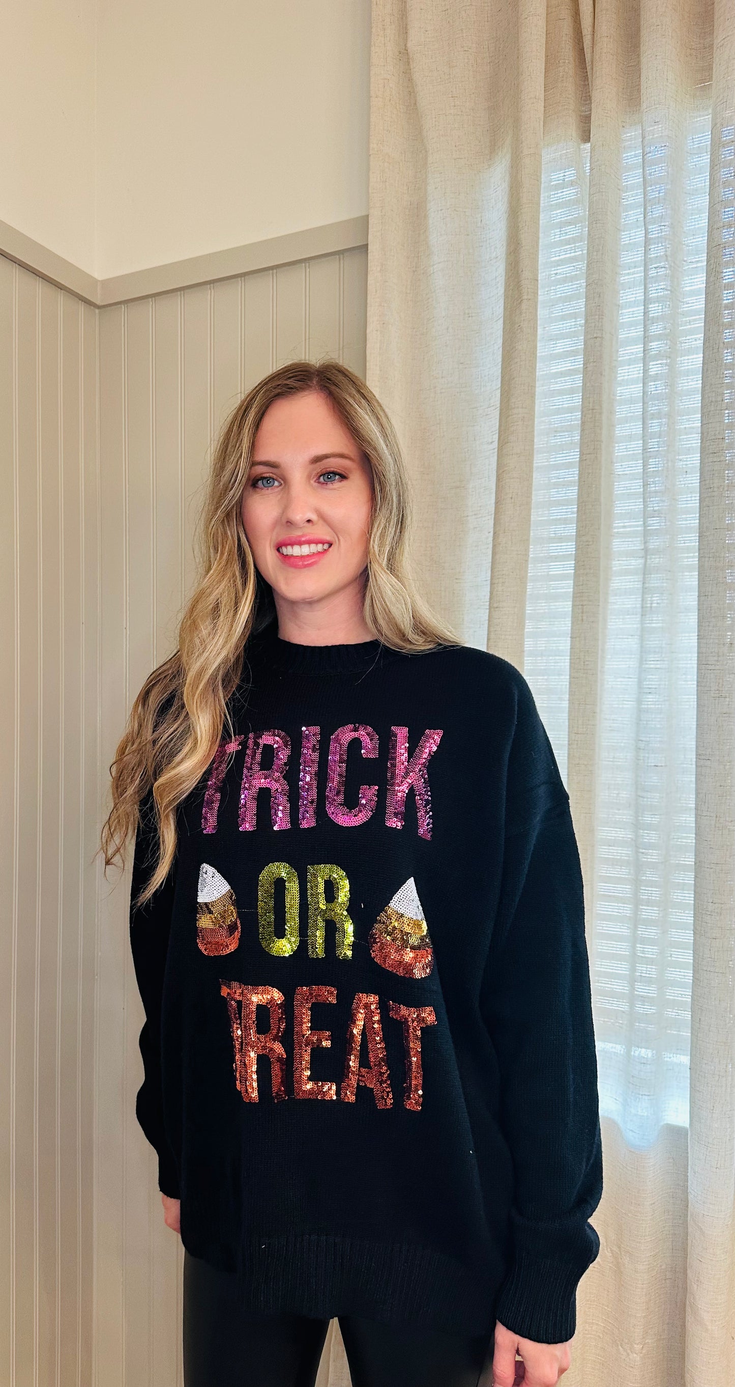 Trick or Treat Sweater