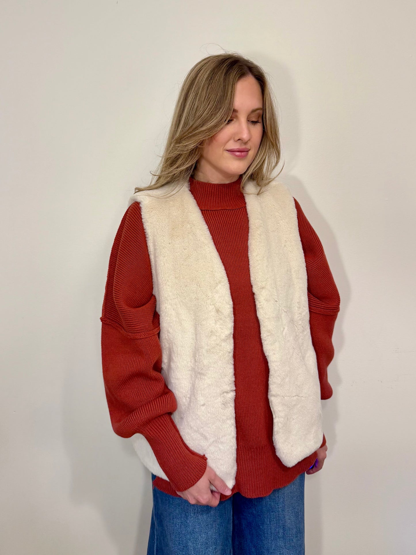 Faux Fur Vest