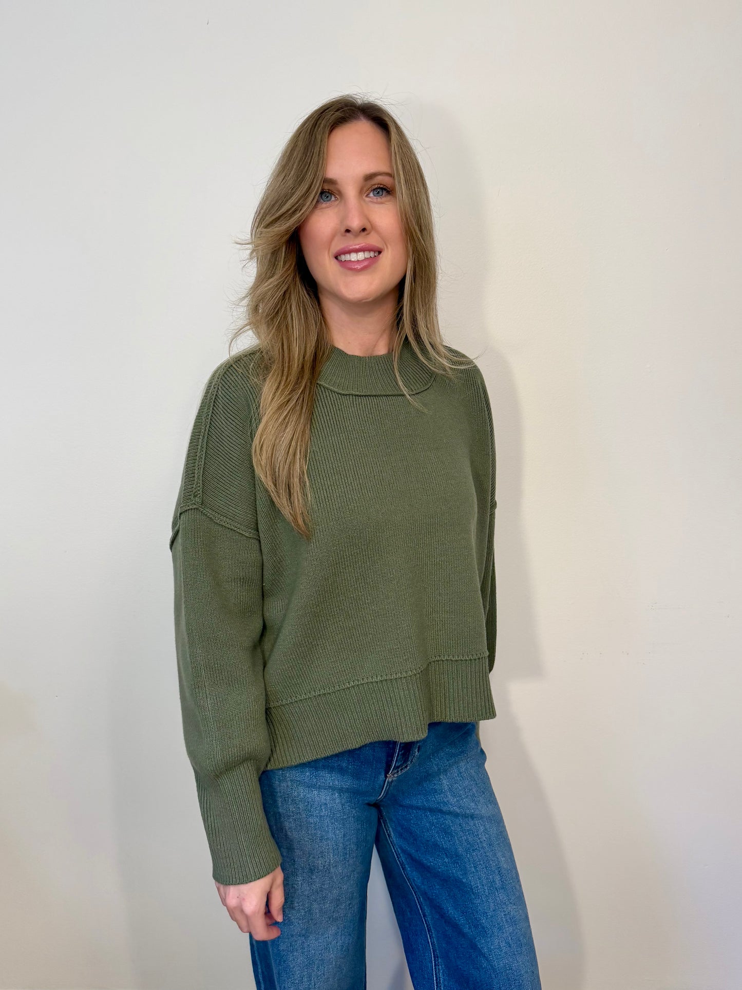 September Sweater - Green