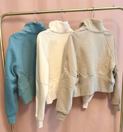 Half Zip Sweatshirt