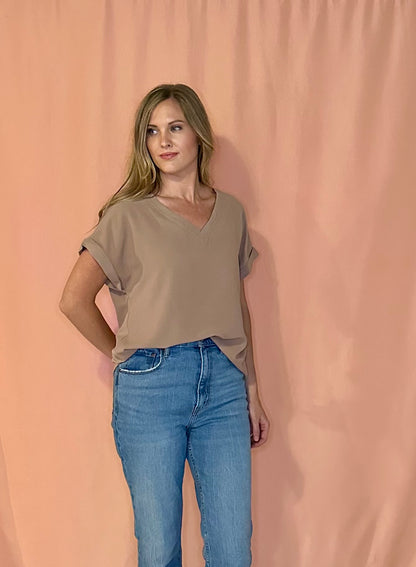Basic V-Neck Top