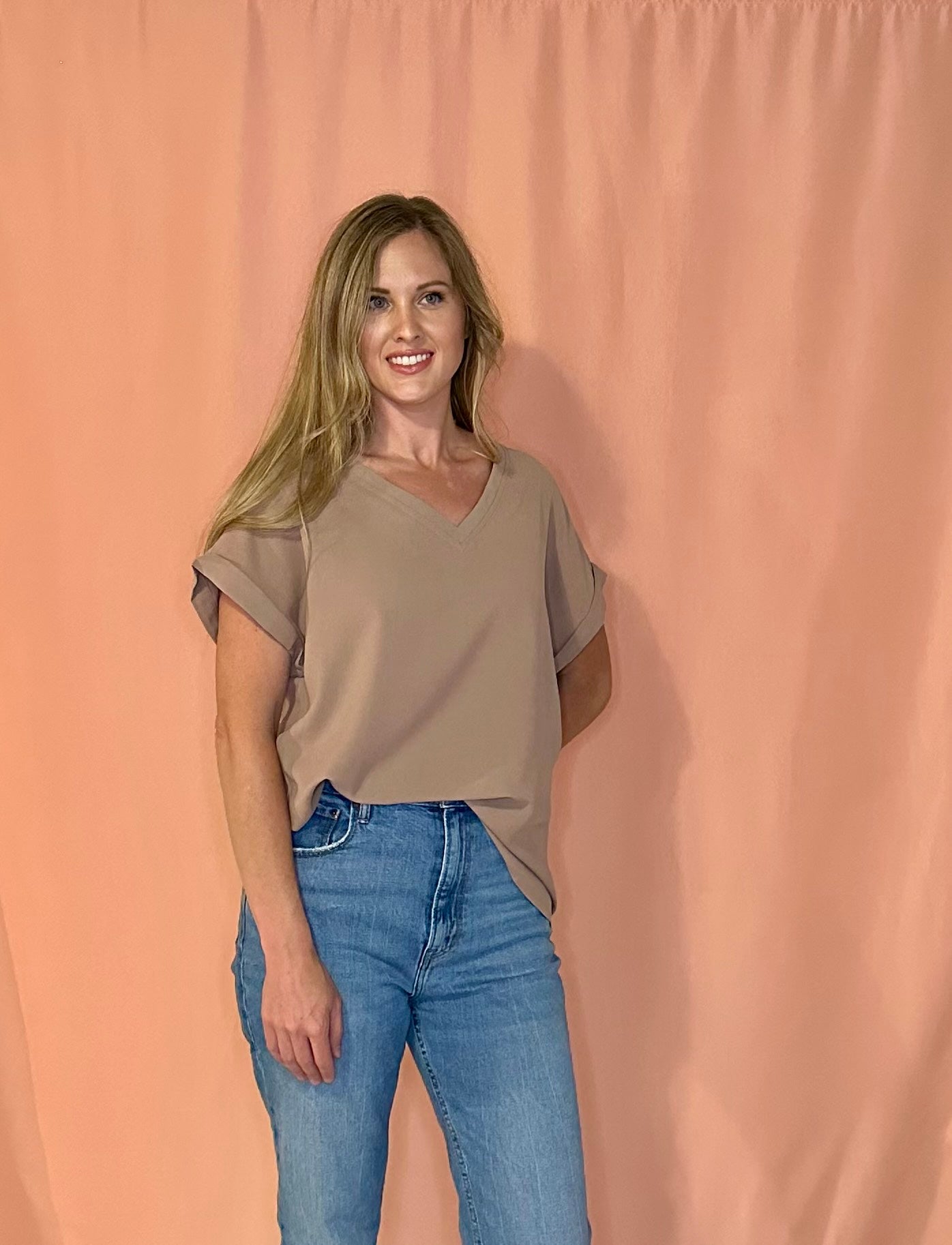 Basic V-Neck Top