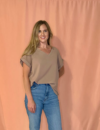 Basic V-Neck Top