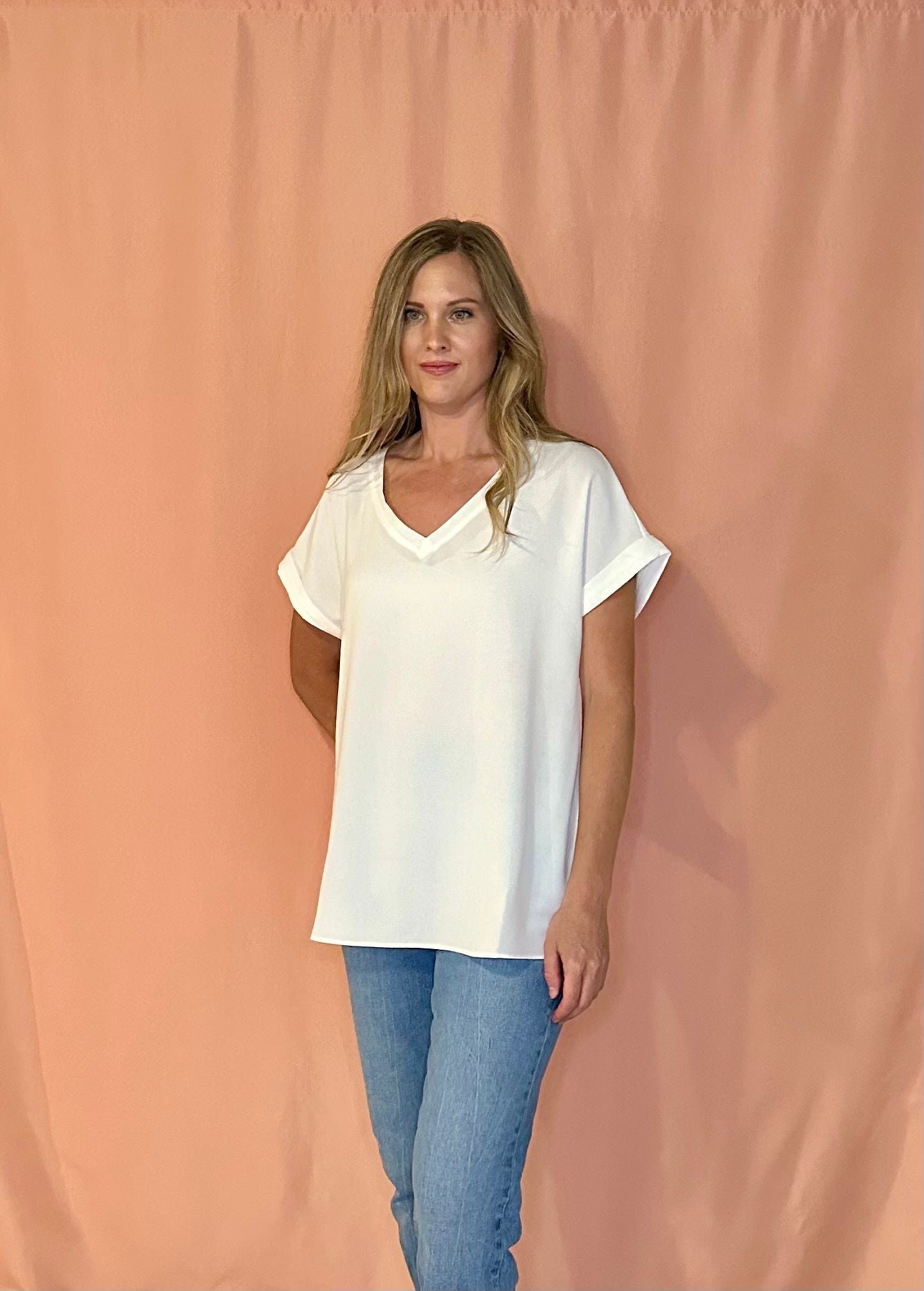 Basic V-Neck Top