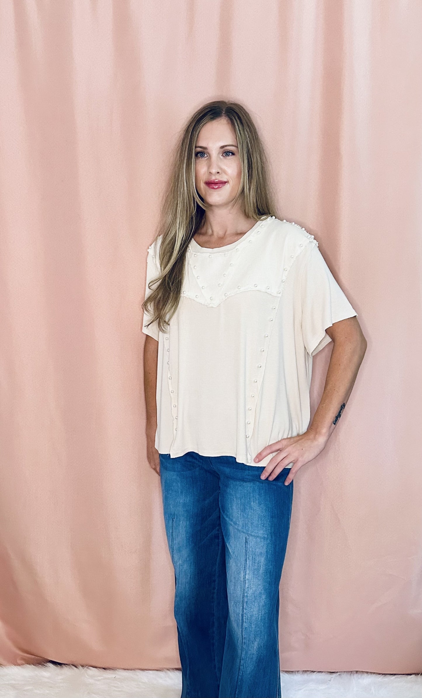 Pearl Knit Top