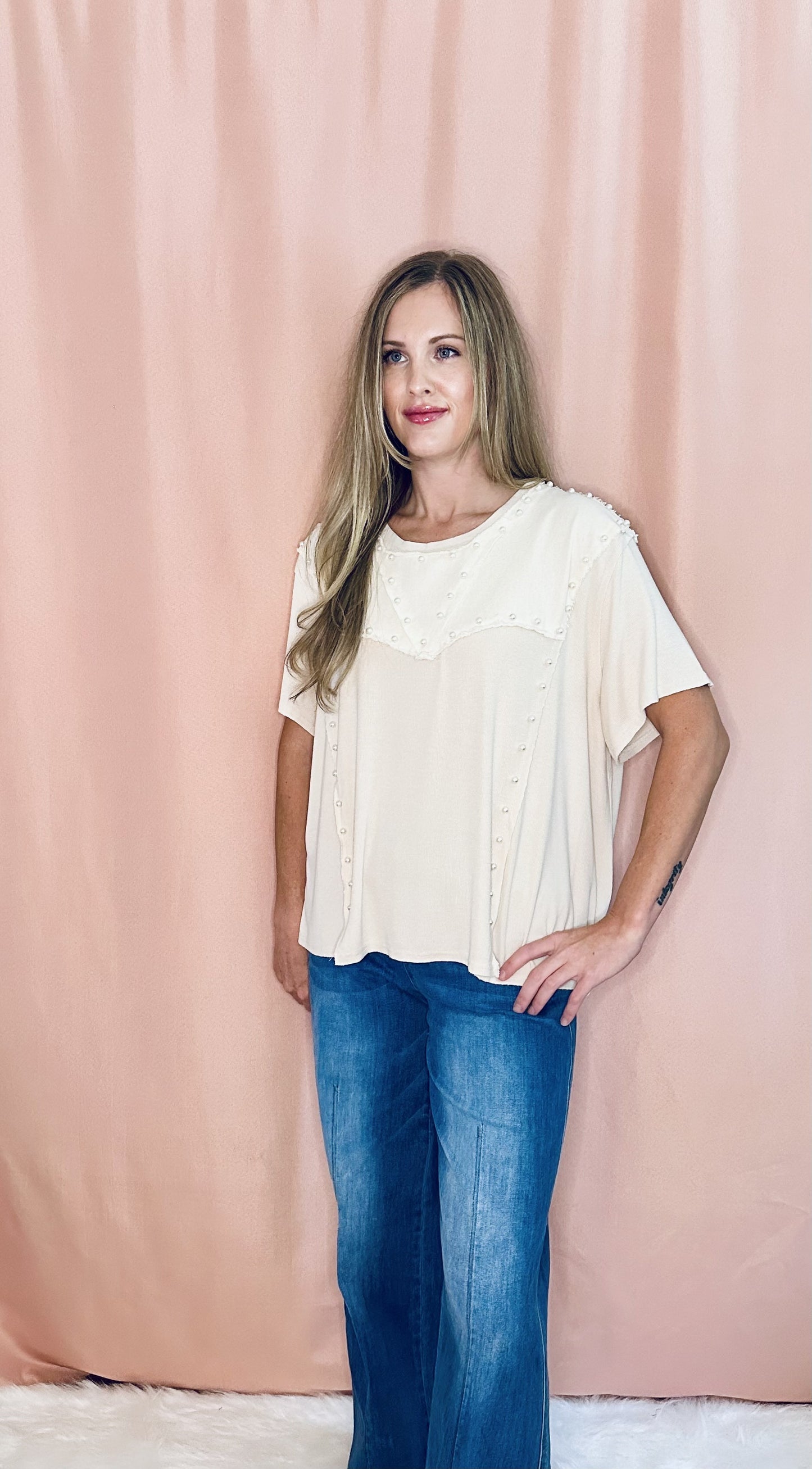 Pearl Knit Top