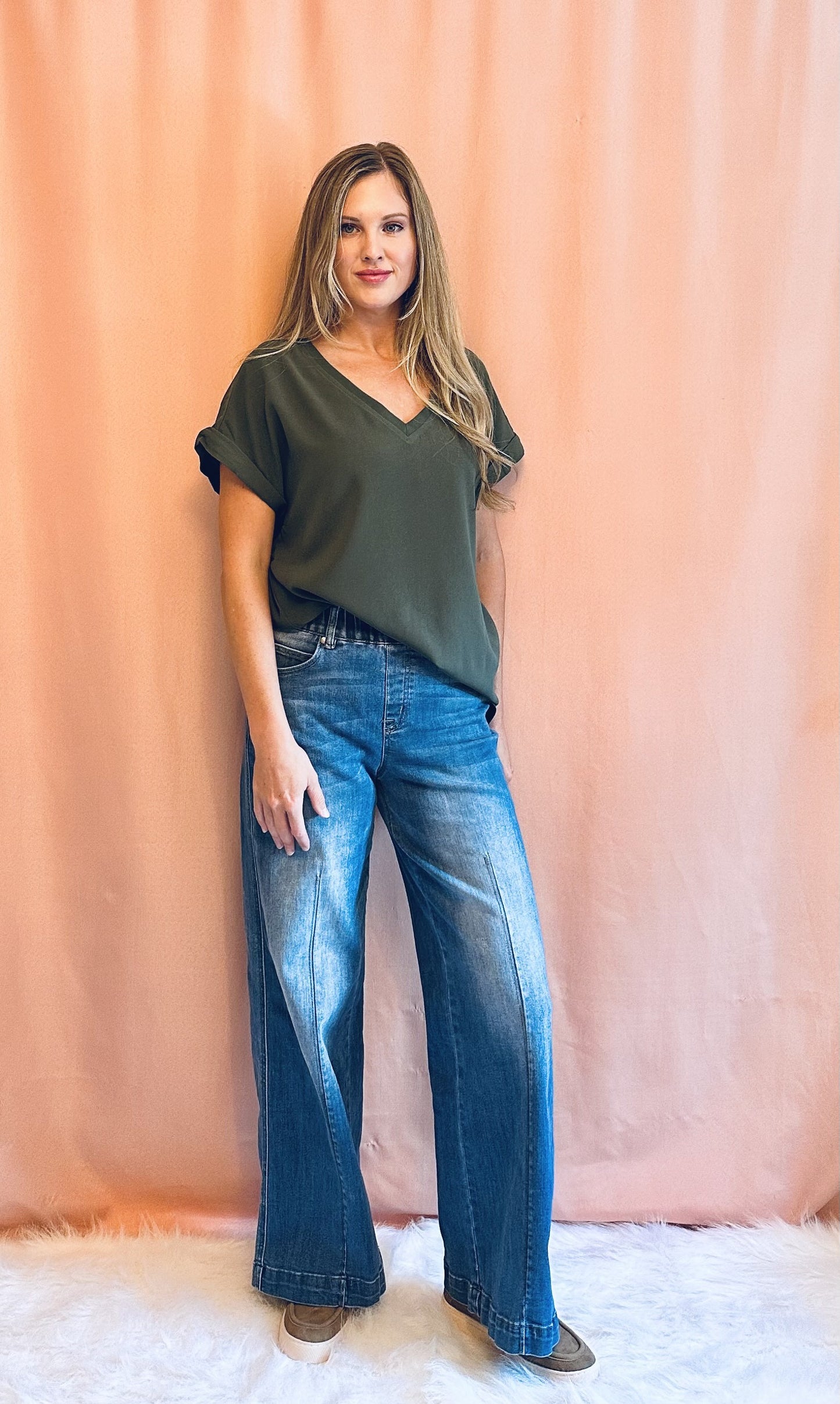 Basic V-Neck Top
