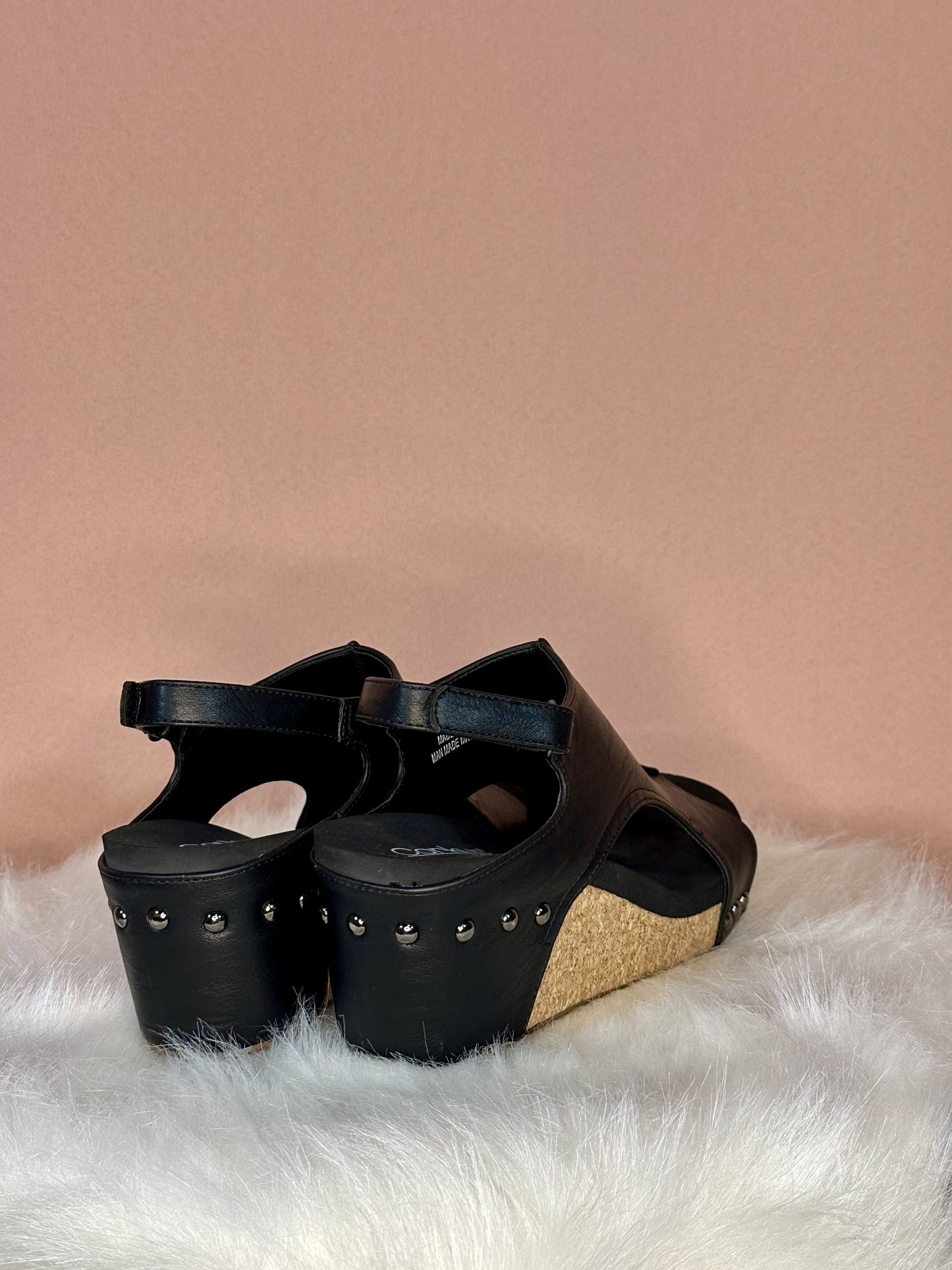 Corkys Carley Wedge Heel - Black