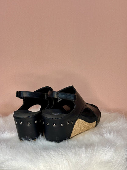 Corkys Carley Wedge Heel - Black