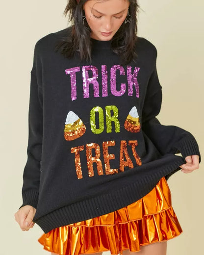 Trick or Treat Sweater